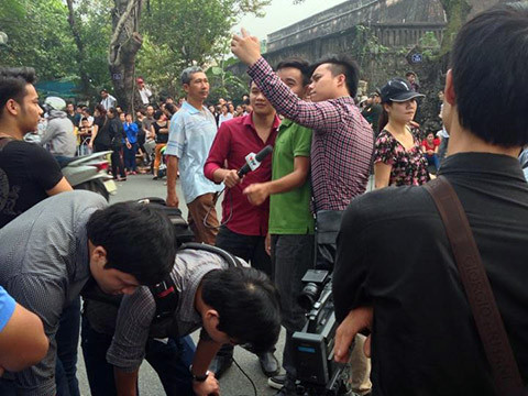 VTV truy tìm nhân viên có hành vi phản cảm trong Quốc tang