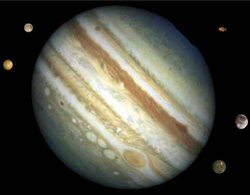 Đêm mai, Kim tinh và Mộc tinh hội ngộ