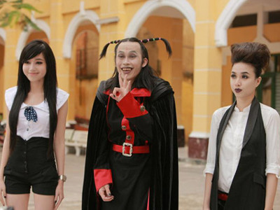 Một cảnh trong phim Bóng ma học đường