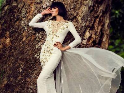 Thùy Trang Next Top khoe vai gày chân dài