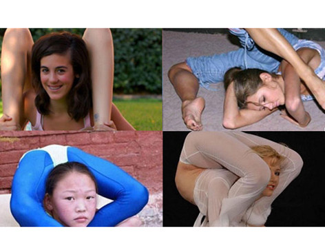 Người dẻo như... kẹo kéo