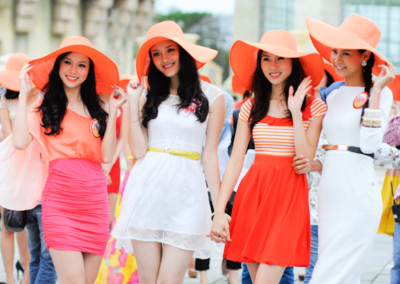 Những khoảnh khắc của VCK Hoa hậu Việt Nam 2012