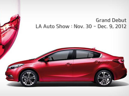 2014 Kia Forte trình làng tại Los Angeles