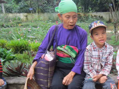 Éo le ông bà nuôi cháu mồ côi