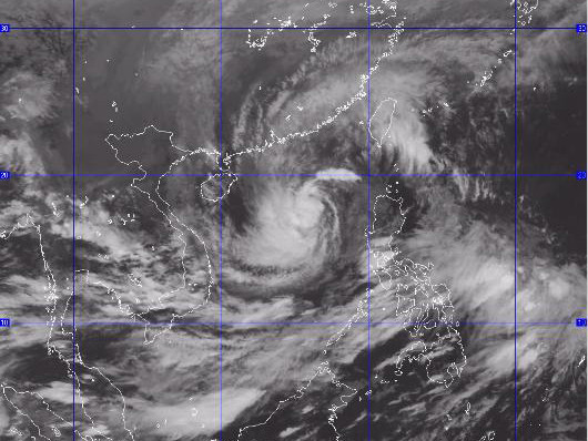 Bão số sáu tiến vào Nghệ An - Thanh Hóa