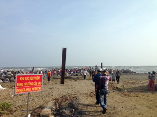 7 học sinh mất tích ở biển Cần Giờ