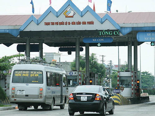 QL1 sẽ 'chi chít' trạm thu phí