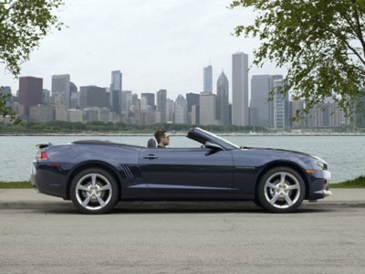 Hình ảnh đầu tiên về mui trần Chevrolet Camaro 2014
