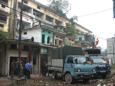 Hoàn tất GPMB nhà A1, A2 tập thể Nguyễn Công Trứ