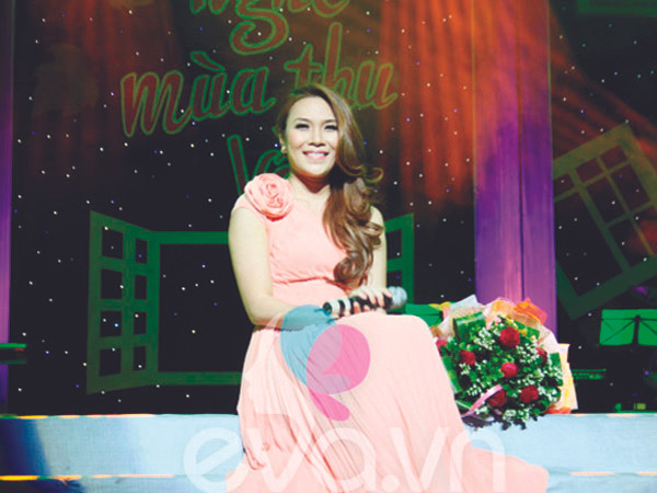 Ca sĩ Mỹ Tâm trong chương trình. Ảnh: eva.vn