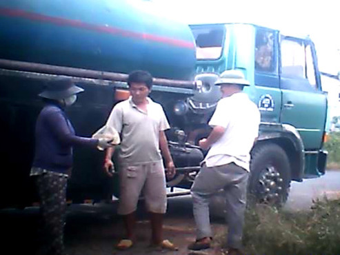 Đường đi của xăng dỏm