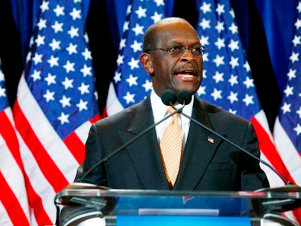 Ông Herman Cain. Ảnh: Chicago Tribune