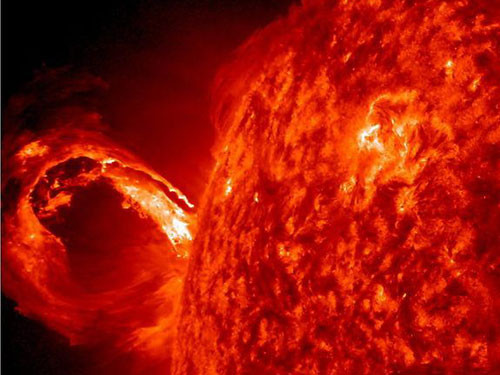 Clip bão mặt trời