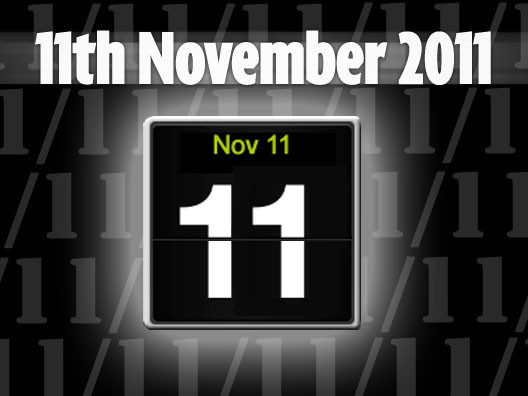 11 điều thú vị về ngày 11-11-2011