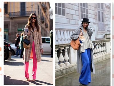 Ngich ngợm với quần nhiều màu