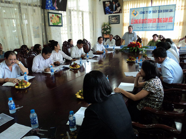 Cty Bình An có lịch trả nợ tiền cá