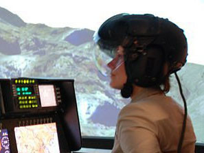 Mũ bảo hiểm nhìn xuyên thân máy bay