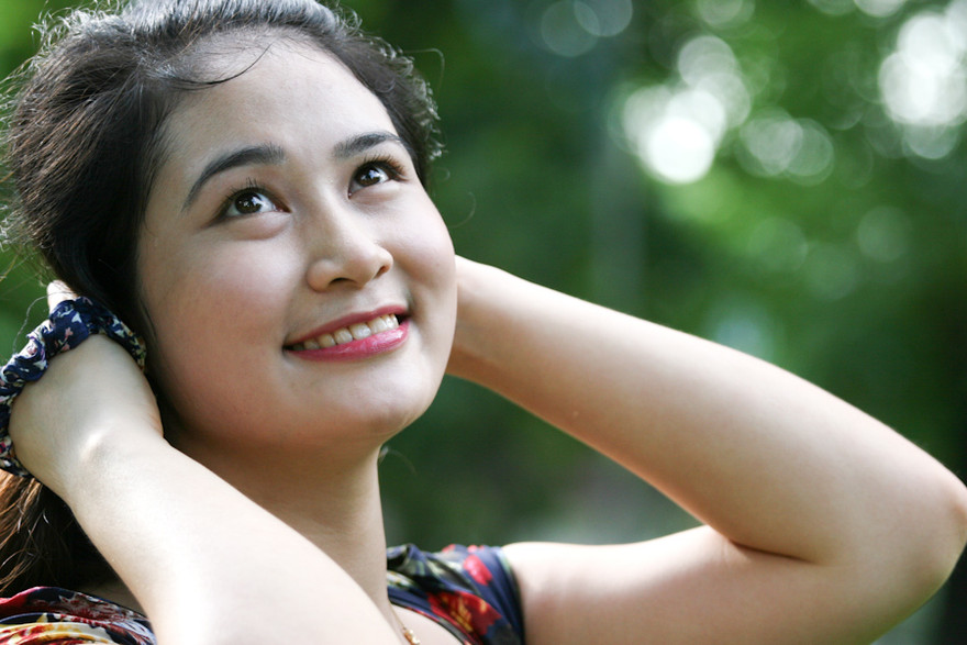 Thí sinh đến từ xứ chè có đôi mắt đen huyền