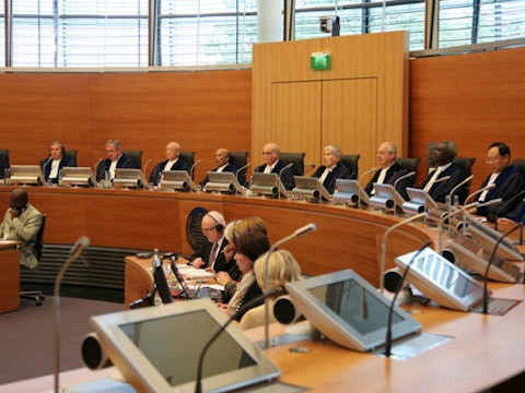 Một phiên xử của Tòa án Quốc tế về luật biển (ITLOS)