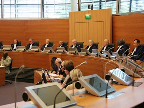 Một phiên xử của Tòa án Quốc tế về luật biển (ITLOS)