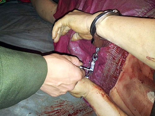 Bắt giam thượng sĩ công an nố súng gây chết người ở sới gà