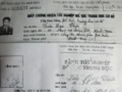 Cách chức Bí thư xã dùng bằng giả