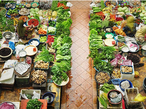 Rau sạch, thịt bẩn