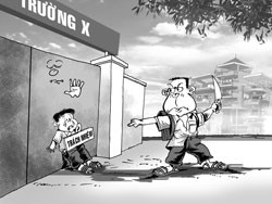 Trấn lột hơn 10 triệu đồng của bạn học