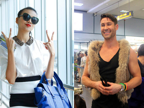 Thanh Hằng giản dị, giám khảo Úc mặc áo lông tới Hà Nội