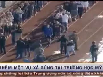 Nam sinh xả súng dữ dội trong trường học