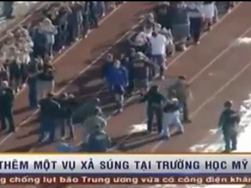 Nam sinh xả súng dữ dội trong trường học
