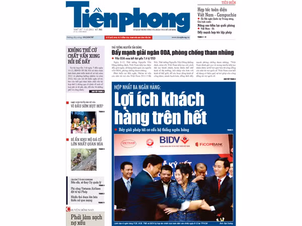 Thông tin hấp dẫn trên Tiền Phong số 341
