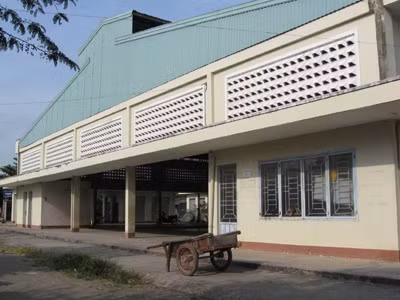 Chợ Sung Đinh bỏ hoang ở phường 4 (TP Sóc Trăng)