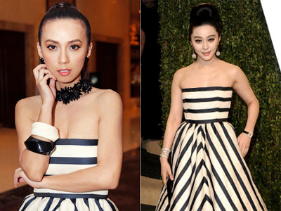 MC Huyền Ny 'đụng' váy trăm triệu với Phạm Băng Băng