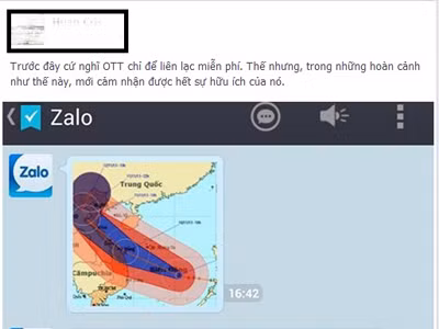 Ứng dụng OTT ‘đồng hành’ đối phó với siêu bão Haiyan