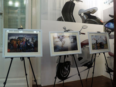 Triển lãm ảnh Vespa tại Ngôi nhà Ý