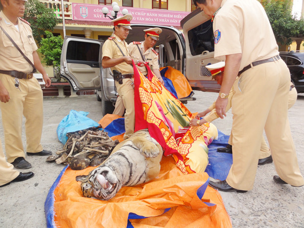 Ảnh do CSGT cung cấp