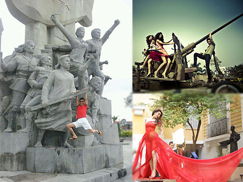 Nghệ sĩ và trò lố chốn tôn nghiêm