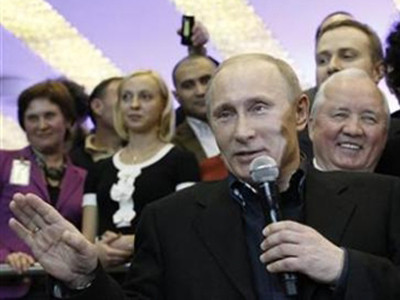 Người Nga mừng chiến thắng của ông Putin