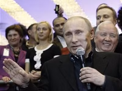 Người Nga mừng chiến thắng của ông Putin