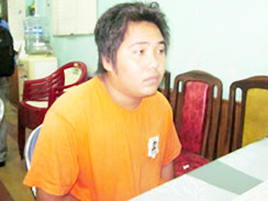 Nguyễn Quốc Tân hối hận nhưng đã quá muộn. Ảnh: Đàm Huy (Thanh Niên)