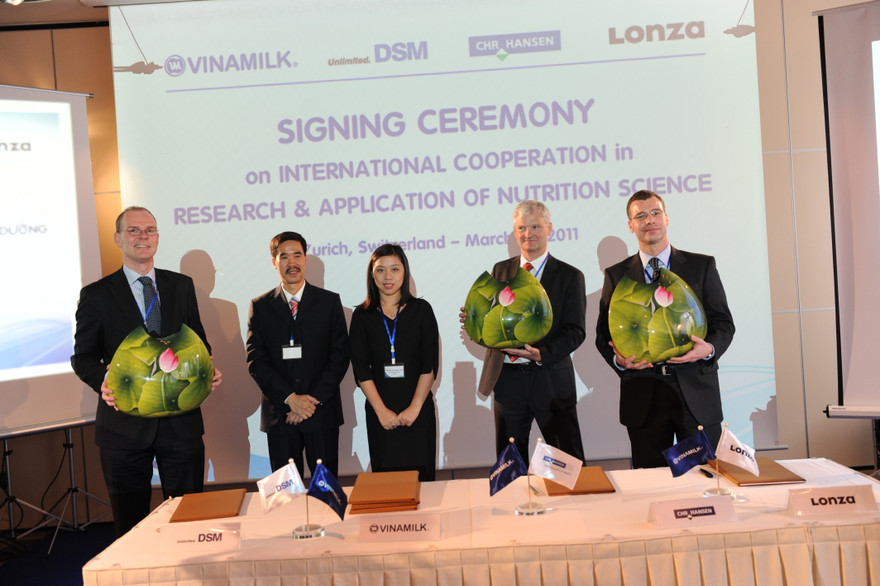 Vinamilk hợp tác vì sức khỏe trẻ em Việt Nam