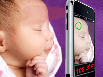 Điện thoại thông minh đo nhiệt độ