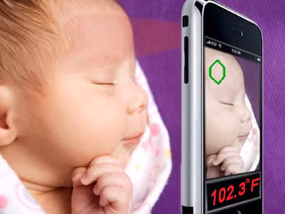 Điện thoại thông minh đo nhiệt độ