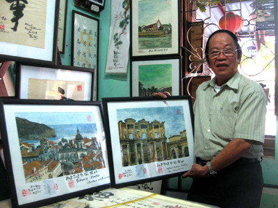 Người vẽ 100 di sản thế giới