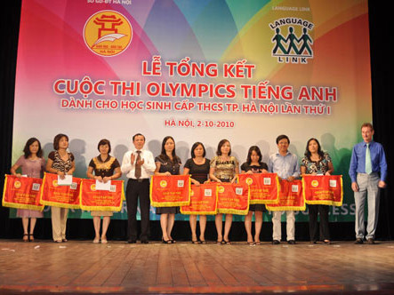 Đạt giải Olympic tiếng Anh sẽ được cộng điểm vào lớp 10