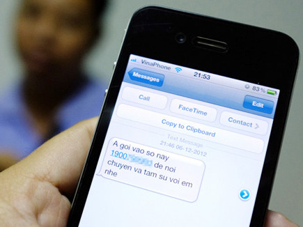 Lừa đảo alô... chân dài xinh đẹp