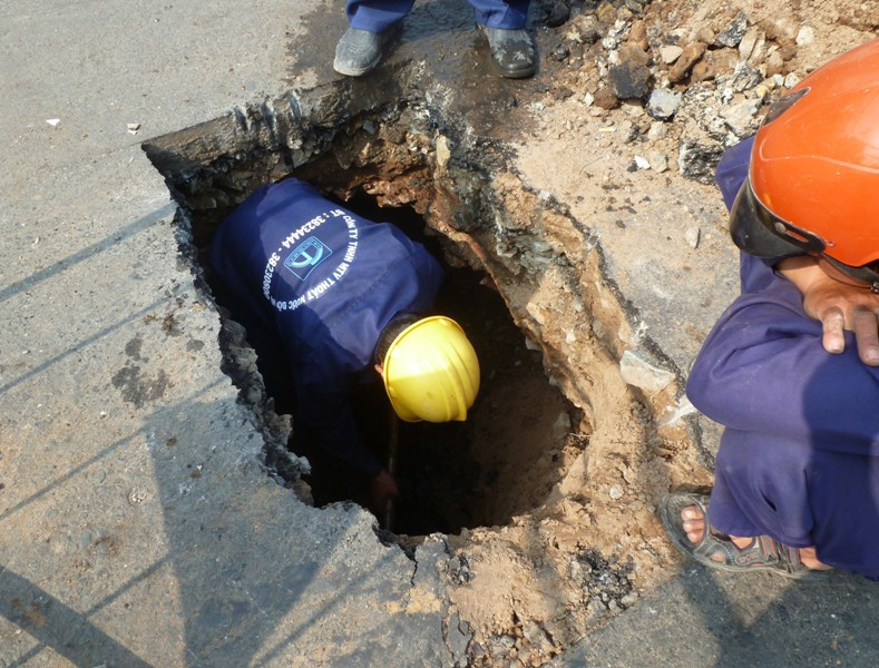 ‘Hố tử thần’ giữa ngã ba