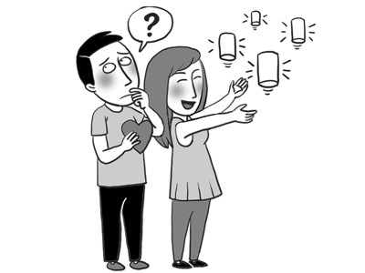 Không hiểu nàng bật đèn đỏ hay là đen xanh