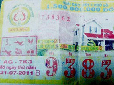 Nghi án đánh tráo vé số trúng 1,5 tỷ đồng